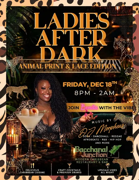 Ladies After Dark Animal Print & Lace