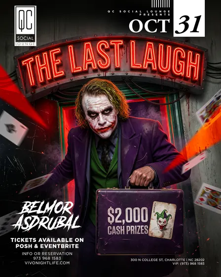 The Last Laugh · QC Social Lounge · October 31