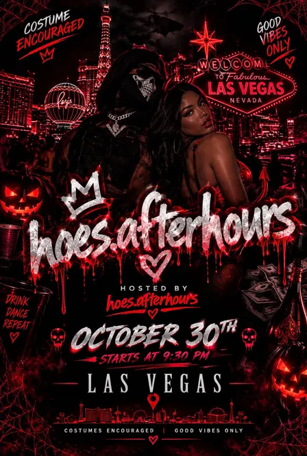 HOES.AFTERHOURS HALLOWEEN PARTY!