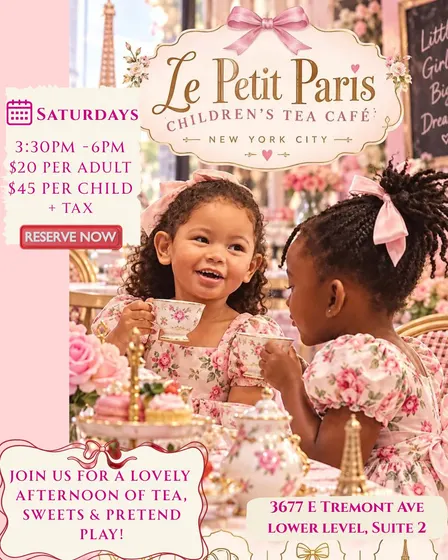 Tea & Play at Le Petit Paris, BX - Saturdays