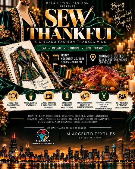 SEW THANKFUL - A CHICAGO FASHION THANKSGIVING