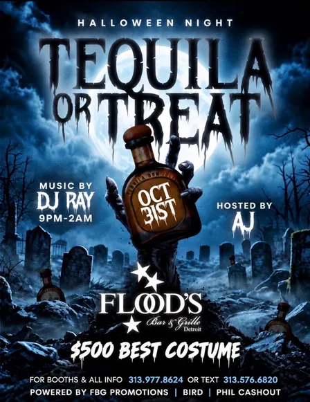 Tequila🥃or Treat🍬Halloween👻Night