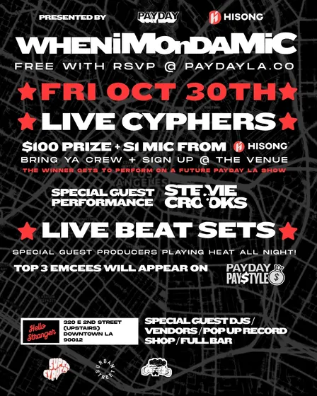 WhenimondaMic by PayDay LA