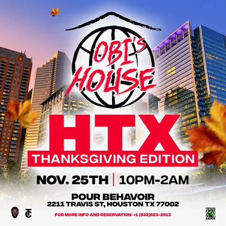 Obi’s House HTX (Thanksgiving Edition)