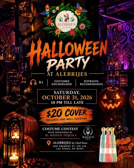 HALLOWEEN PARTY AT ALEBRIJES
