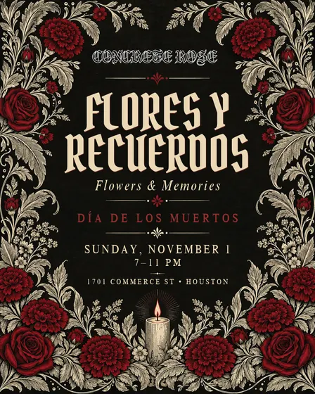 Flores y Recuerdos: Día de los Muertos at Concrete Rose