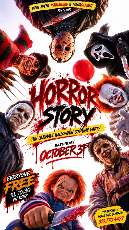 HORROR STORY || THE HALLOWEEN COSTUME PARTY [25+]