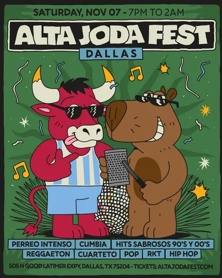 Alta Joda Fest Dallas - Cumbia, Perreo y Fernet @ Backyard!