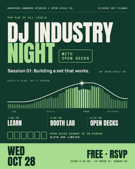 DJ Industry Night | Open Decks