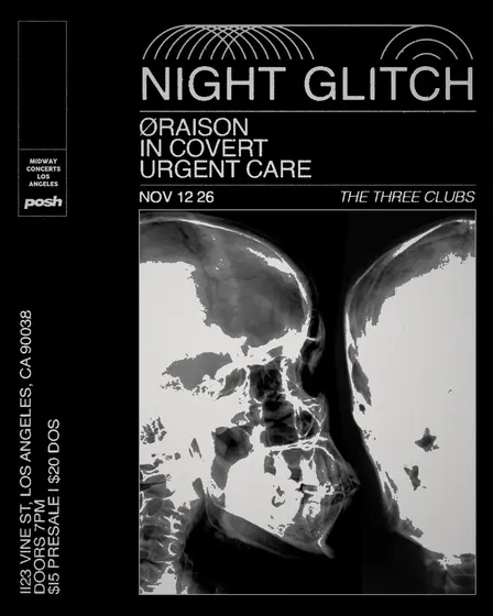 NIGHT GLITCH - ØRAISON - IN COVERT - URGENT CARE