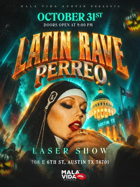 Halloween Latin Rave & Perreo at Mala Vida 🎃