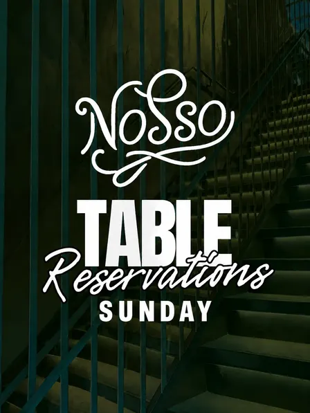 Sunday Table Reservations