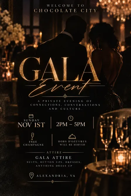 Welcome To Chocolate City Gala Scene