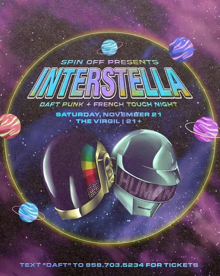 Interstella — Daft Punk + French Touch Night