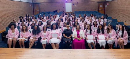 Pink Coat Ceremony (Women in Pre-Med Inc. - Howard Chapter)