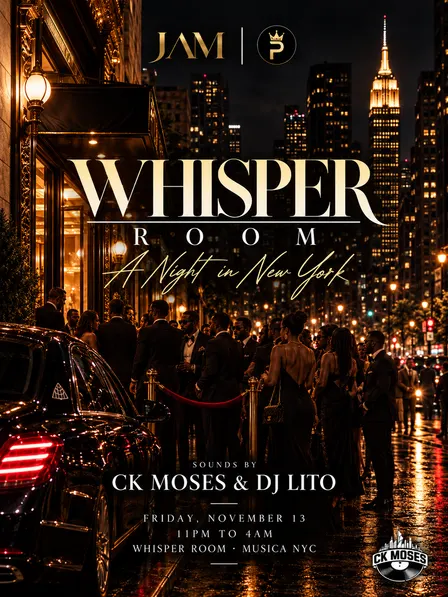 A Night in New York at the Whisper Room