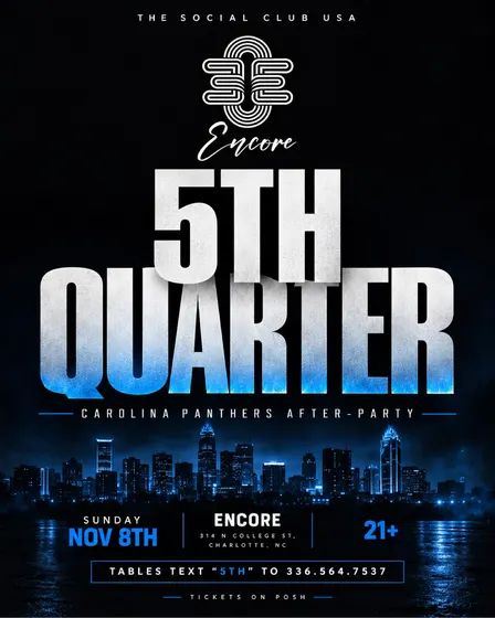 5th Quarter: Carolina Panthers Game After-Party