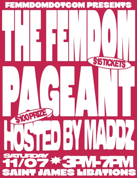 THE FEMDOM PAGEANT