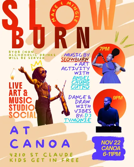 Slow Burn - Make & Mingle at CANOA