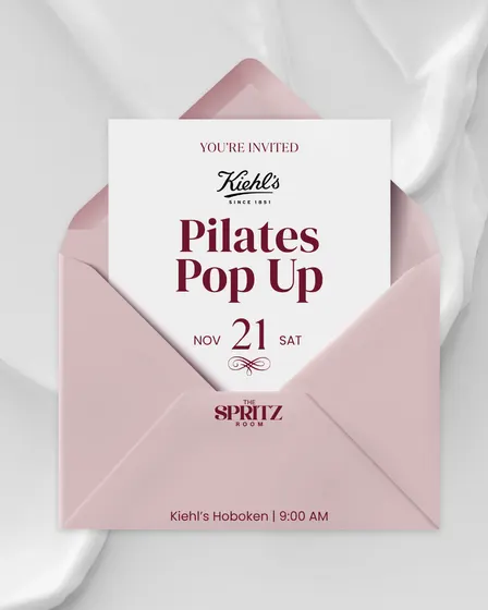 Kiehl's Pilates Pop Up - Nov 21