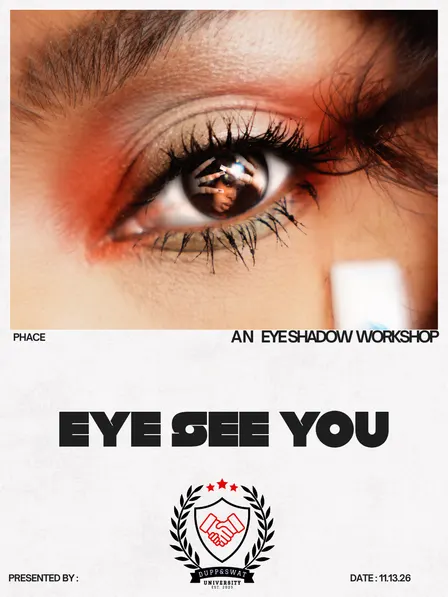 EYE SEE YOU: An Eyeshadow Workshop