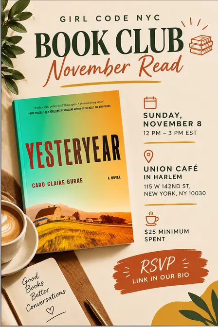 Girl Code November Book Club