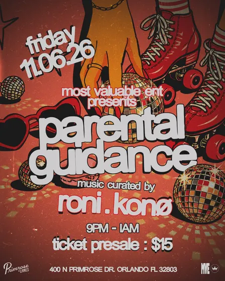 Parental Guidance - Rollins Parents Weekend Celebration @Primrose Lanes