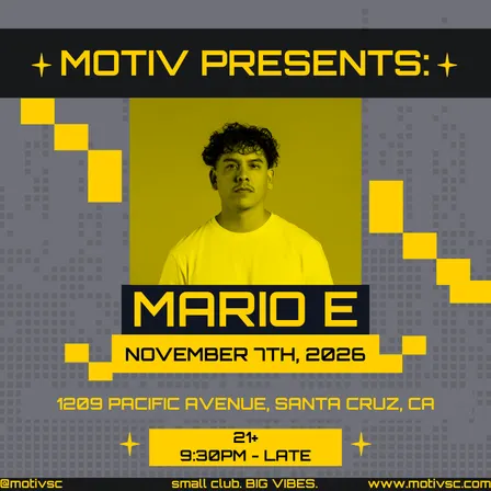 MARIO E @ MOTIV