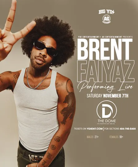 BRENT FAIYAZ Live At Dome ATL