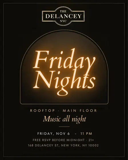 Fridays @ The Delancey