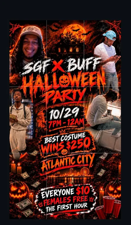 SGF x Buff Halloween Party 🎃