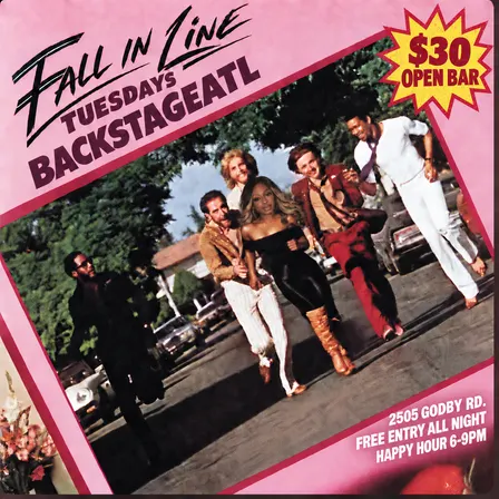 🤠 FALL IN LINE TUESDAYS AT BACKSTAGE ATLANT