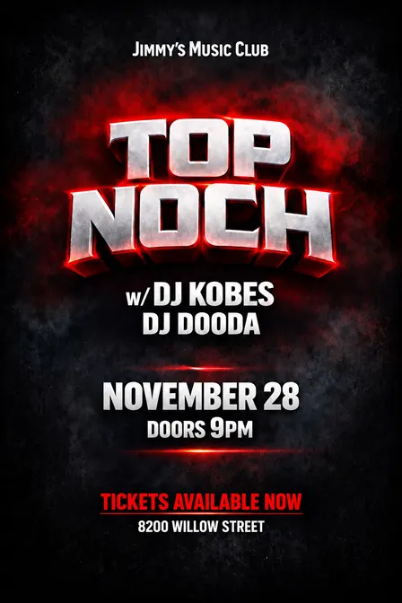Top Noch w/ DJ Kobes & DJ Dooda – Live in New Orleans