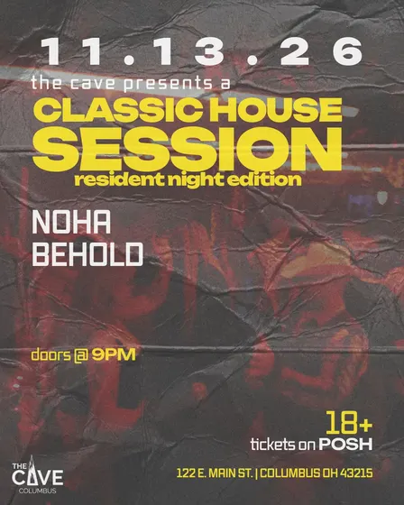 The Cave Presents: CLASSIC HOUSE SESSION — RESIDENT NIGHT