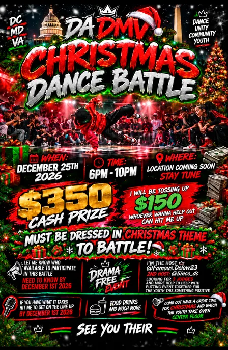 DA DMV CHRISTMAS DANCE BATTLE