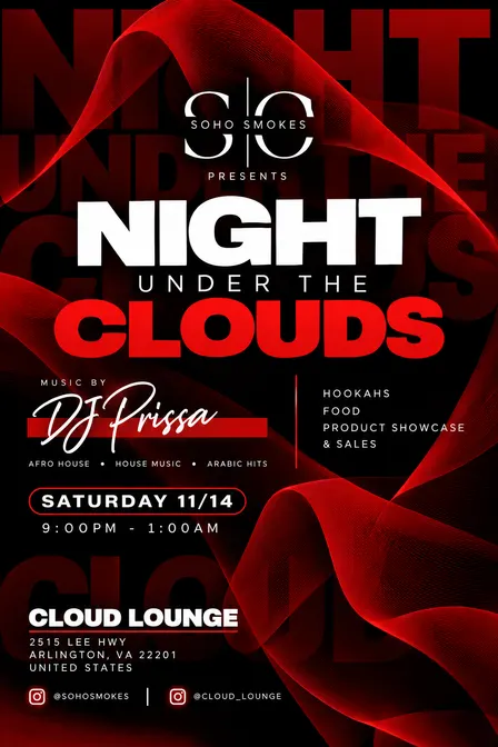 NIGHT UNDER THE CLOUDS