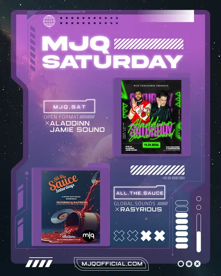 MJQ // MJQ.SATURDAYS // ALL.THE.SAUCE