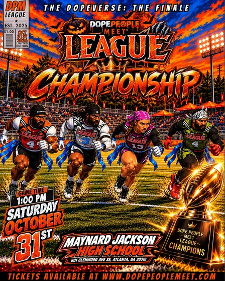 DPM® LEAGUE FLAG FOOTBALL SZN CHAMPIONSHIP