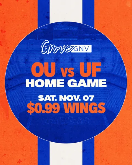 UF vs Oklahoma Home Game @ Grove GNV
