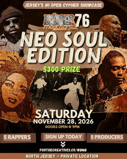 Where Beats Meet Bars 76: Neo Soul Edition