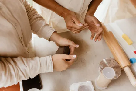 Taller 'Construïm música', a carrèc de Mercè Puig