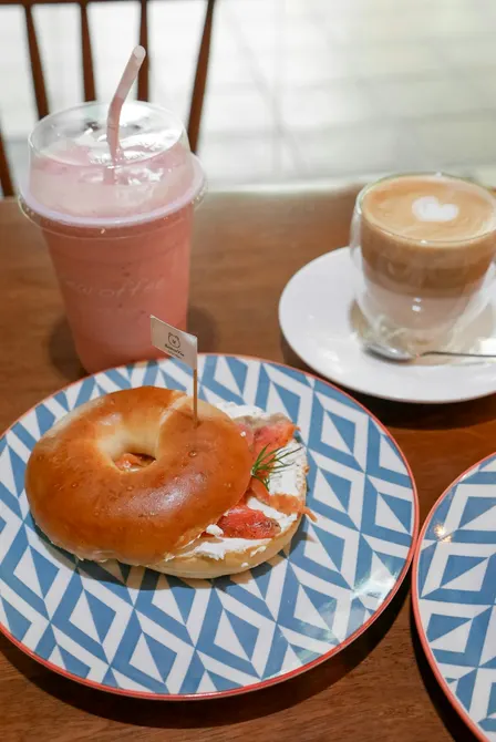 Boba & Bagels in the Sukkah