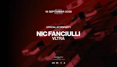 19th Nic Fanciulli Official After Party @ REDROOM w// GATE MILANO