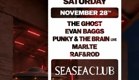 ■ Checkpoint & Les Enfants goes to Seaseaclub with The Ghost, Evan Baggs