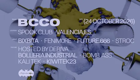 BCCO invites: Future.666 + Fenim0re + Bixbita & Deriva Festival showcase