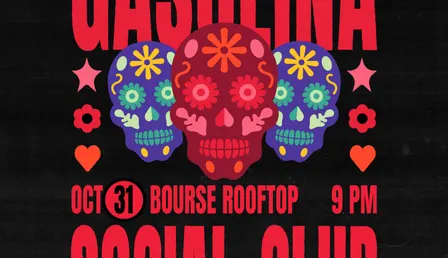 GASOLINA SOCIAL CLUB X BOURSE ROOFTOP • HALLOWEEN PARTY