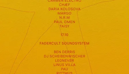 glimmer glub nacht w/ Fadercult Soundsystem