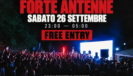 Forte Antenne AFTERSHOW FREE ENTRY