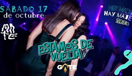 MATE ● SÁBADO 17 de octubre ● GATE Club