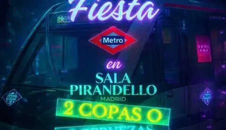 FIESTA METRO EN SALA PIRANDELLO